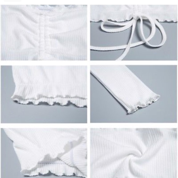 NEW Ribbed Crop Top - Picture 3 of 4